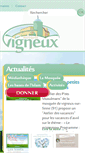 Mobile Screenshot of mosqueedevigneux.fr